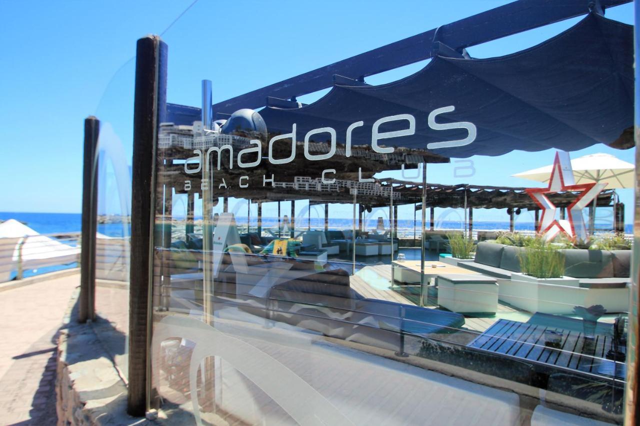 Studio In Top Lage Direkt Am Strand Arguineguin Exterior foto